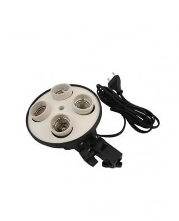 Kit de 2 softboxuri, soclu de 4 becuri, 2 trepiezi reglabili 200 cm, 8 becuri de 150W, geanta de transport inclusa [4]