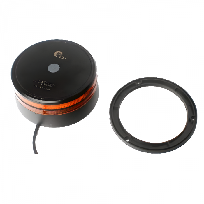 Girofar de avertizare led 25W, 50x led, 3 x suruburi, 12  24V, 3 functii - Truck LED ALR0081 [1]