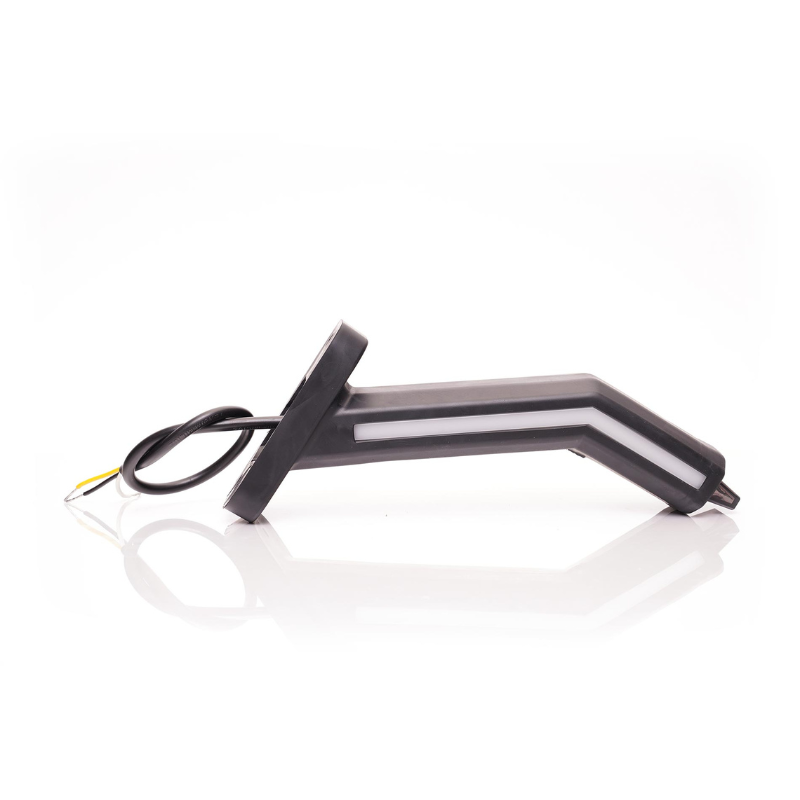 Lampa gabarit LED cu brat si semnalizare dinamica, Neon 12-24V, IP 6K9K, 18.5cm [10]