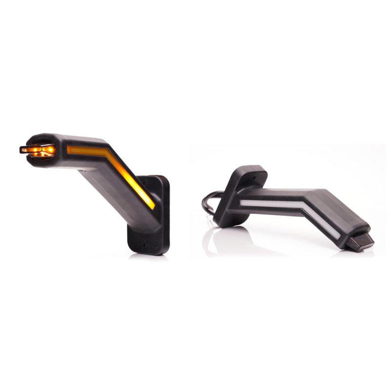Lampa gabarit LED cu brat si semnalizare dinamica, Neon 12-24V, IP 6K9K, 18.5cm [2]