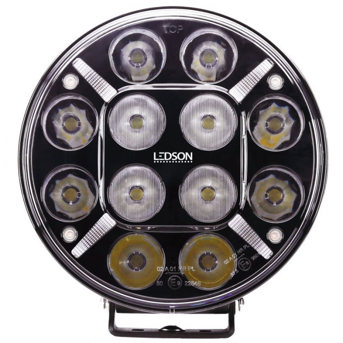 Proiector suplimentar Pollux9+ cu stroboscop inclus, Spot, LED, 120W, pozitie alb galbenaportocalie - Ledson 33491235 [8]