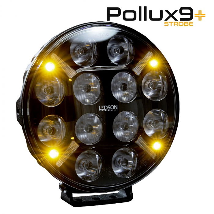 Proiector suplimentar Pollux9+ cu stroboscop inclus, Spot, LED, 120W, pozitie alb galbenaportocalie - Ledson 33491235 [9]