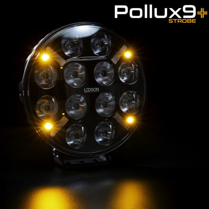 Proiector suplimentar Pollux9+ cu stroboscop inclus, Spot, LED, 120W, pozitie alb galbenaportocalie - Ledson 33491235 [6]