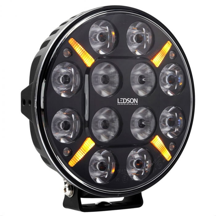 Proiector suplimentar Pollux9+ cu stroboscop inclus, Spot, LED, 120W, pozitie alb galbenaportocalie - Ledson 33491235 [1]