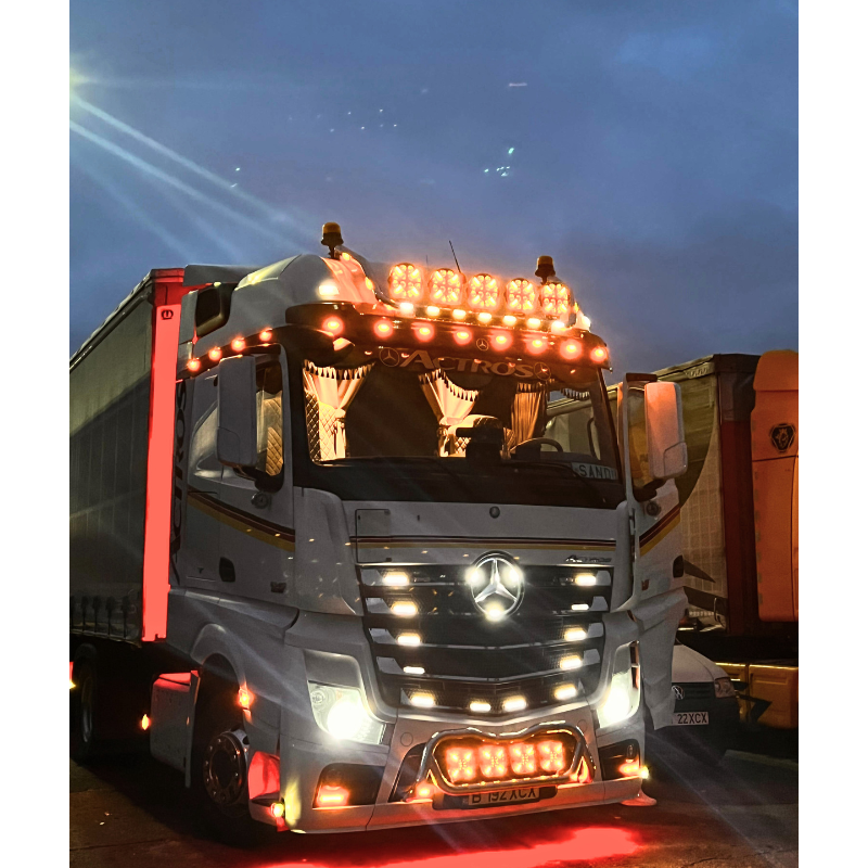 Proiector suplimentar Pollux9+ Gen2, LED, 120W, pozitie alb galbena/portocalie [22]