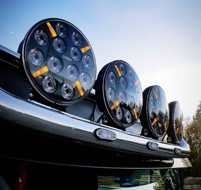 Proiector suplimentar Pollux9+ Gen2, LED, 120W, pozitie alb galbena/portocalie [2]