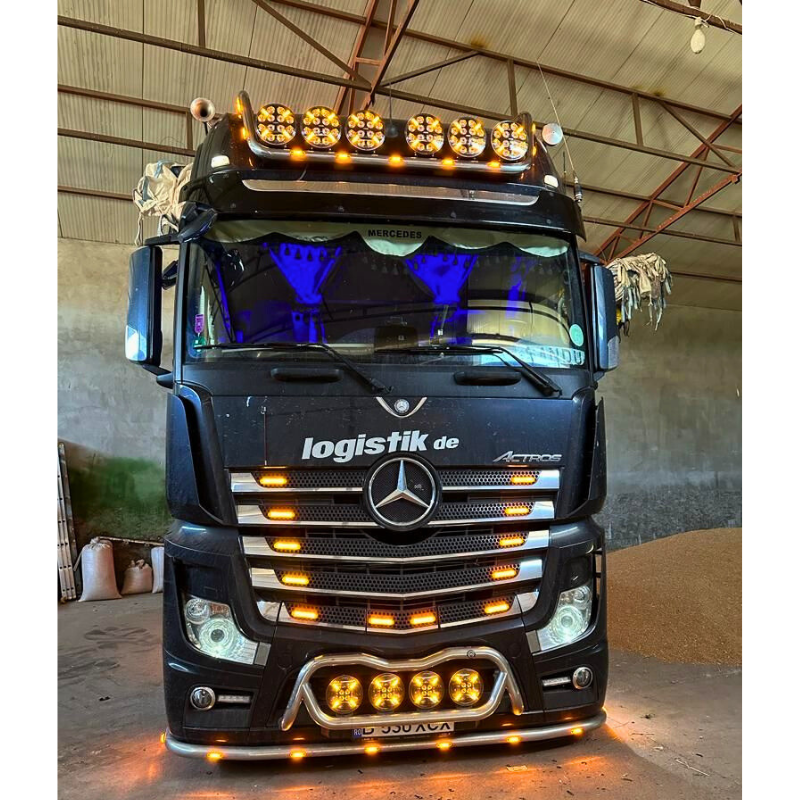 Proiector suplimentar Pollux9+ Gen2, LED, 120W, pozitie alb galbena/portocalie [23]