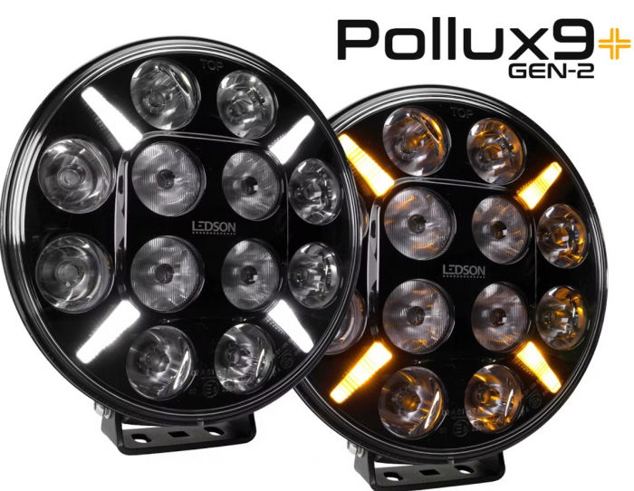 Proiector suplimentar Pollux9+ Gen2, LED, 120W, pozitie alb galbena/portocalie [16]