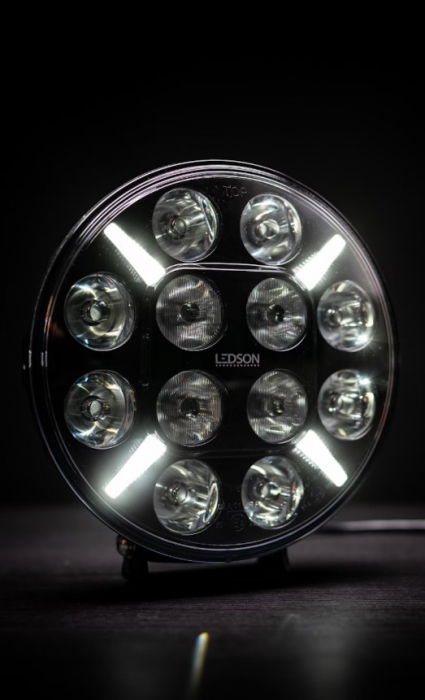 Proiector suplimentar Pollux9+ Gen2, LED, 120W, pozitie alb galbena/portocalie [11]