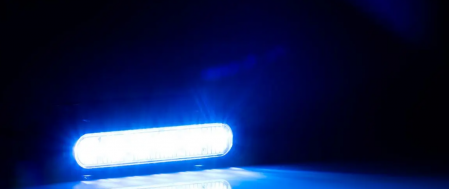 lampa avertizare albastra