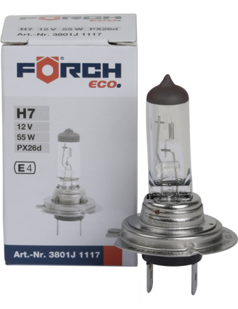 Lumini, Becuri, Proiectoare - Bec auto H7, 12V, 55W, PX26d - Forch  3801J 1117