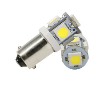 Becuri si sigurante auto - Bec LED T4W, soclu BA9S, 12V - Wesem A.23751