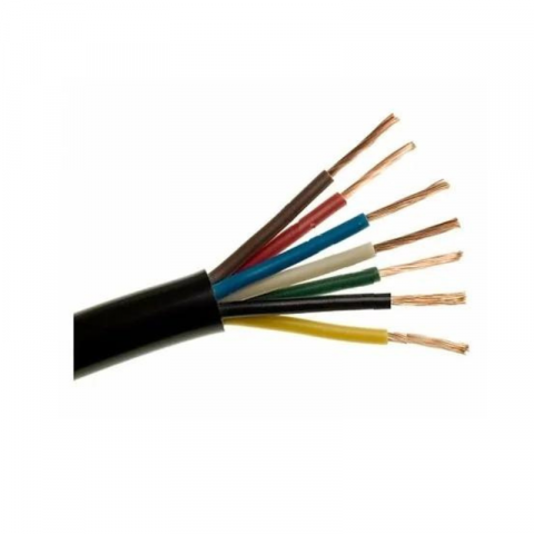 Cabluri Multifilare Auto - Cablu din cupru multifilar electric auto 7 fire, YLYs 7 x 0.75