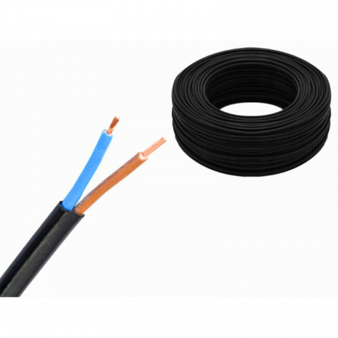 Cabluri Multifilare Auto - Cablu plat din cupru multifilar electric auto 2 fire, LGY 2 x 1.5mm