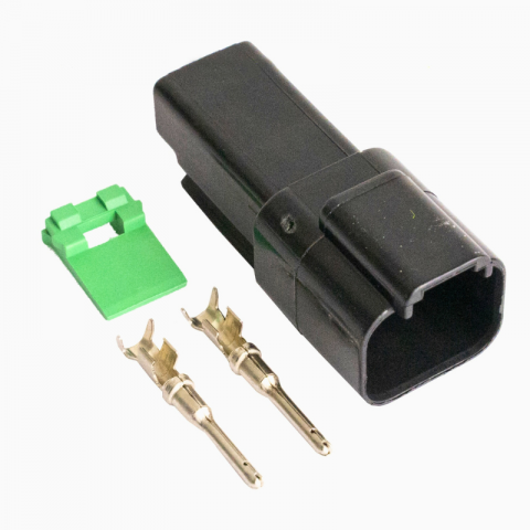 Prize, stechere si mufe auto - Conector, Mufa Deutsch DT tata sau mama cu 2 pini