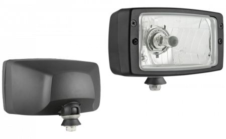 Lumini, Becuri, Proiectoare - Far Dreptunghiular Zetor clear, sticla clara, tractor, utilaje agricole - ZETOR PES1.41810