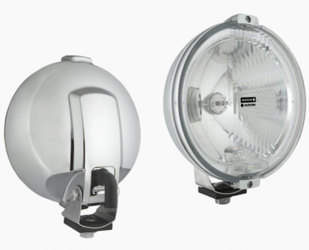 Lumini, Becuri, Proiectoare - Proiector Halogen Angel Eye HOS2, Carcasa Cromata, Sticla Alba, Fibra Optica