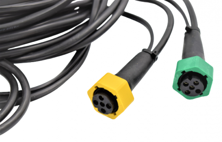 Instalatie electrica, cablaj remorca cu stecher 7 pini, mufa baionet, lungime 6.5m - DAUTO IIIA-065-041 [1]