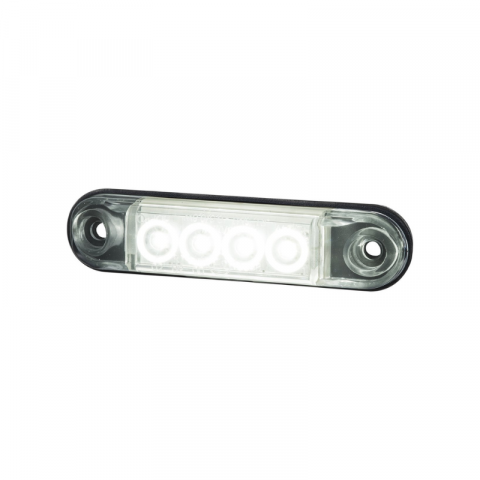 Lampi gabarit - Lampa de gabarit LED SLIM Rosu, Alb, Galben, 12/24V, IP68, 7.75 x 1.85 x 1.09cm