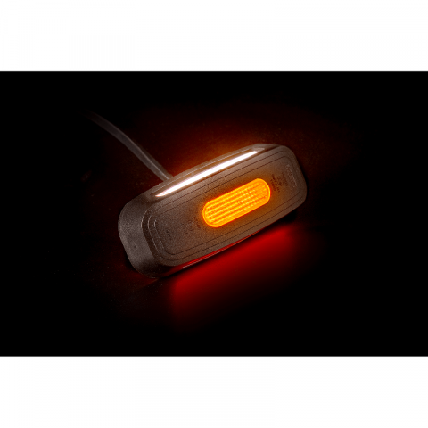 Lumini, Becuri, Proiectoare - Lampa gabarit alb, galben si rosu, 8.3cm