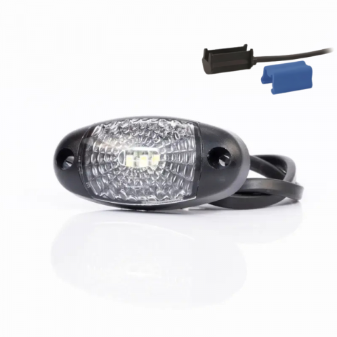 Lumini, Becuri, Proiectoare - Lampa Gabarit LED, 12/24V, Conector Rapid QS075, 7.2 x 3.4cm