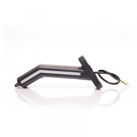 Lampa gabarit LED cu brat si semnalizare dinamica, Neon 12-24V, IP 6K9K, 18.5cm [9]