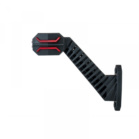 Lampi gabarit cu brat - Lampa gabarit LED DRAGON, 3 funcții, 20cm, 12V/24V, prindere pe braț, IP 68