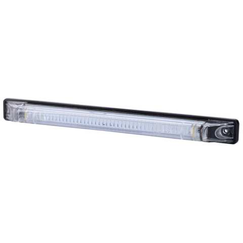 Lumini, Becuri, Proiectoare - Lampa gabarit LED, pozitie fata, spate, lateral, 12V-24V, 23cm, Alb, Rosu, Portocaliu