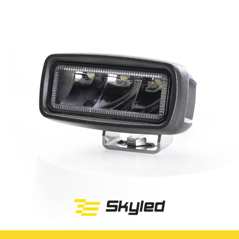 Noutati - Lampa LED Compacta Dreptunghiulara, Ignis, 15W, 9cm, 1560 Lumeni, Omologare R148 Marsarier, 10-32V