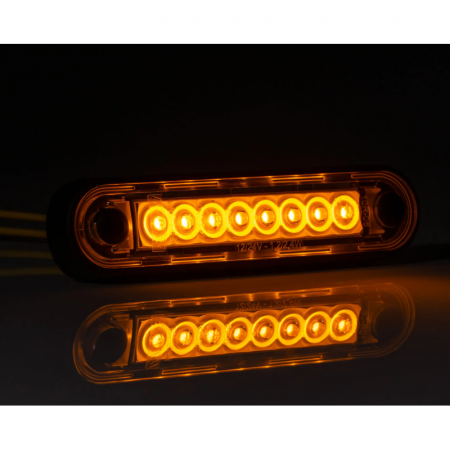 Lumini, Becuri, Proiectoare - Lampa LED de gabarit, contur, 12 x 2.9cm, 12 / 24V