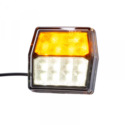 Lampi stop, semnalizare, Triple - Lampa LED Semnalizare Fata, Multifunctionala, 9.97 x 9.27cm, 12V