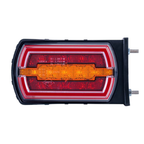 Lampi spate cu LED, semnalizare, Triple - Lampa LED Tripla multifunctionala, 13.4cm, 12V-24V, pozitie, frana, semnalizare, montaj lateral