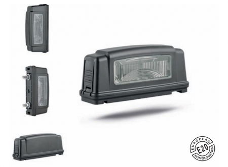 Lumini, Becuri, Proiectoare - Lampa numar inmatriculare, cu bec, LSP1 - Wesem LSP1.48500