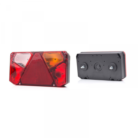 Lampa semnalizare spate, tripla cu 6 functii, 1224V, 24.2 x 13.4cm - WAS 908C [1]