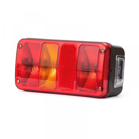 Lumini, Becuri, Proiectoare - Lampa semnalizare spate universala, stangadreapta, tripla cu 4 funcții, 1224V, 22.9 x 11 cm - WAS 193 194