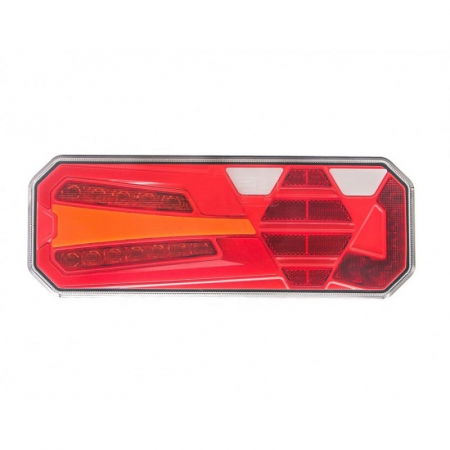 Lumini, Becuri, Proiectoare - Lampa semnalizare, tripla spate cu 6 functii, semnalizare dinamica, 35 x 13cm - Truck LED L1961