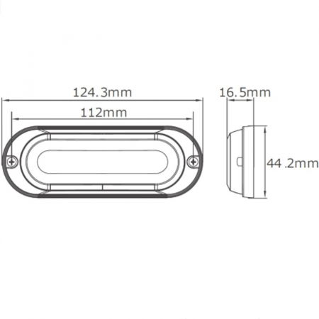 Lampa stroboscop cu functie de lumini de zi DRL [1]