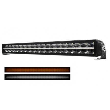Lumini, Becuri, Proiectoare - Led Bar, Bara LED-uri, faza cu pozitie alba si galbena, 84cm, 1224V - Truck LED LB0098