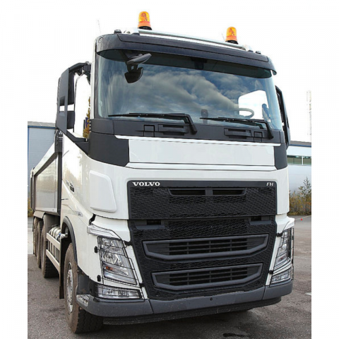 Elemente Caroserie - Panou publicitar, grila frontala, VOLVO FH4, alb, vopsibil, ABS-PMMA, VHB, Vepro