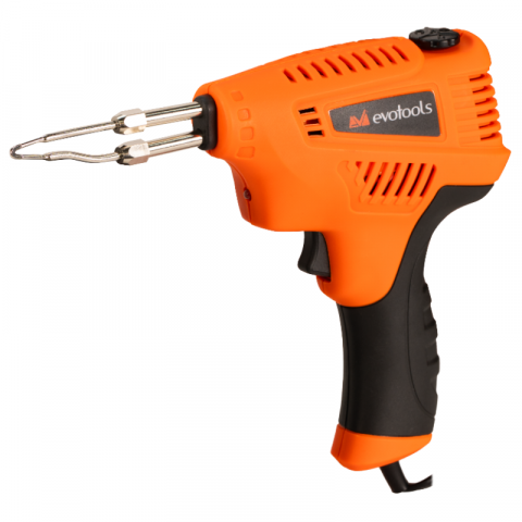 Pistoale aer cald si de lipit - Pistol Lipit Electric, 200W, Reglaj 3 Trepte Temperatura, LED Iluminare, Kit Complet