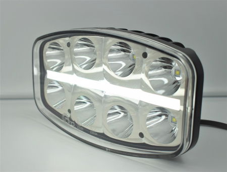 Proiectoare Full LED - Proiector Full-Led, Pozitie si Faza Lunga Led, 1224V, Dreptunghiular - Oval - Truck LED L3412
