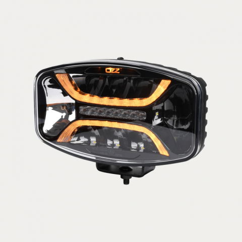 Proiectoare Full LED - Proiector LED OZZ XO1 P, 8160LM, IP69K, 24.5cm, cu stroboscop, 5 functii