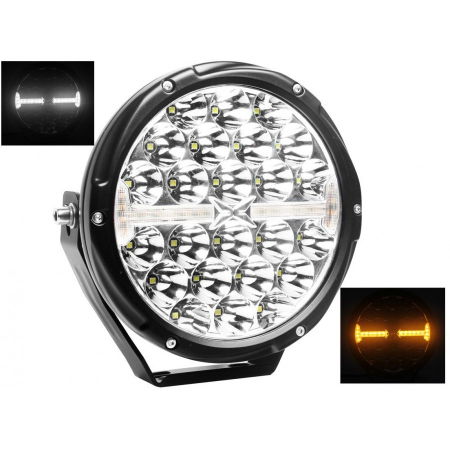 Proiector rotund Full LED, cu pozitie si stroboscop, 1224V, 100W - Truck LED L3426