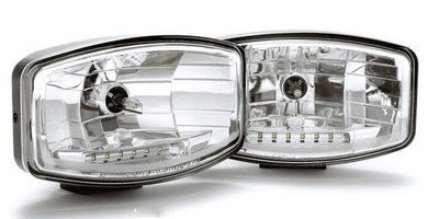 Lumini, Becuri, Proiectoare - Proiector, spotlight, far faza lunga Hella Jumbo 320 FF, oval, dreptunghiular - HELLA JUMBO 320 FF BANDA LED