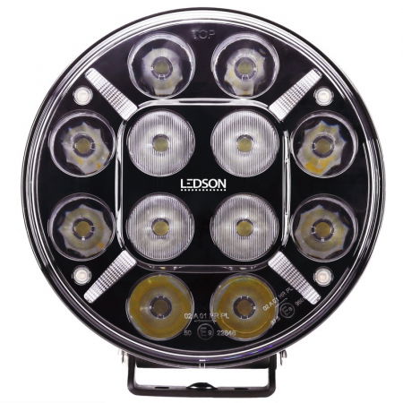 Proiector suplimentar Pollux9+ cu stroboscop inclus, Spot, LED, 120W, pozitie alb galbenaportocalie - Ledson 33491235 [7]