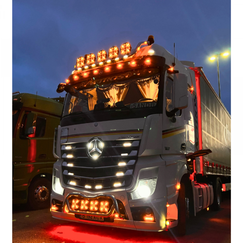 Proiector suplimentar Pollux9+ Gen2, LED, 120W, pozitie alb galbena/portocalie [23]