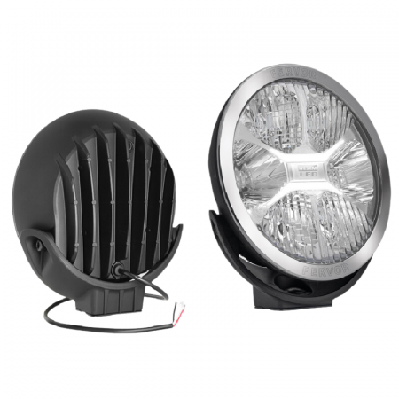 Lumini, Becuri, Proiectoare - Proiector TIR Rotund MARE Full LED FERVOR 220, Flood, Wesem