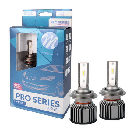 Set doua Becuri LED Pro, H7, Canbus, 5200lm, 6500K - M-TECH  LSPRONG7