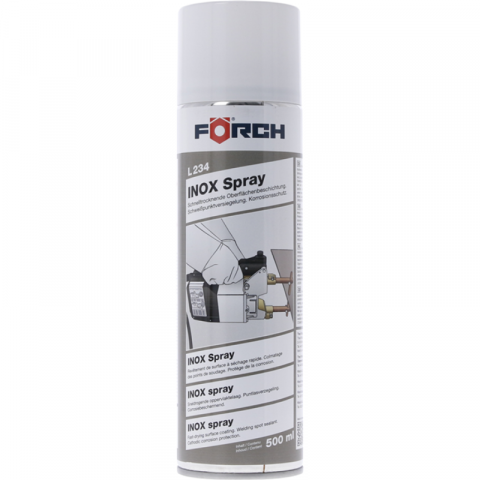 Vopsea spray si antifoane - Spray INOX L234, cu uscare rapida