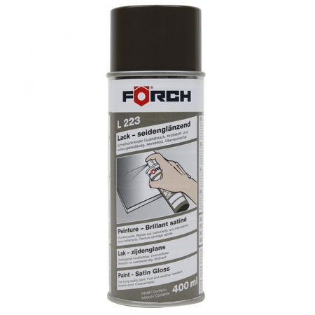 Vopsea spray si antifoane - Spray vopsea cu uscare rapida, interiorexterior, nuanta maro LS L223 - Foerch 6210 2598